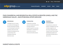 Tablet Screenshot of edgegroupinc.com